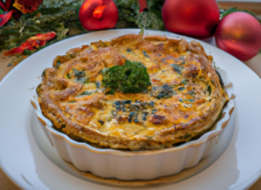 Savory Holiday Turkey Quiche Recipe
