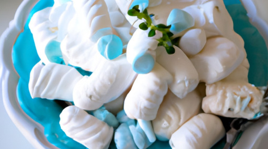 Ultimate Blue Marshmallow Ice Cream Delight