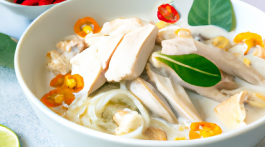 Delicious Keto Thai Chicken Soup in Your Instant Pot®
