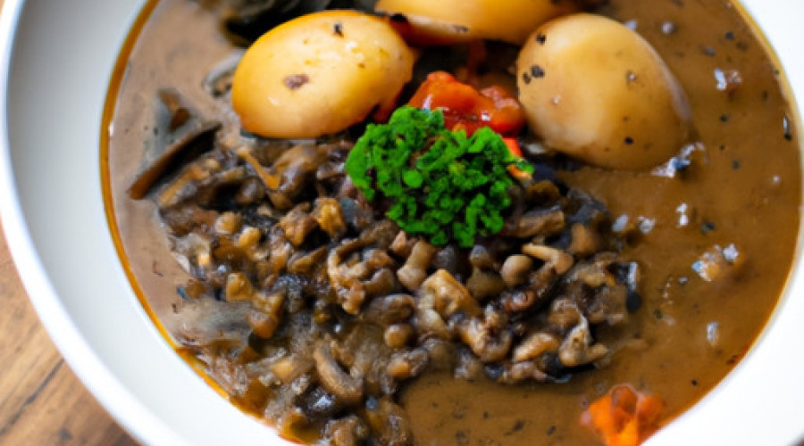 Savory Mushroom Potato Lentil Soup: A Flavorful Delight