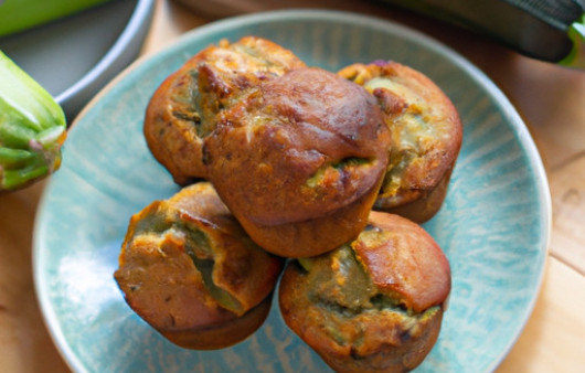 Savor the Plant-Based Delight: Zesty Zucchini Bread Muffins