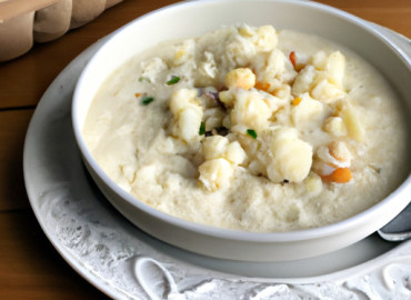 Savor the Delicious Cauliflower Clam Chowder: A Lighter Twist