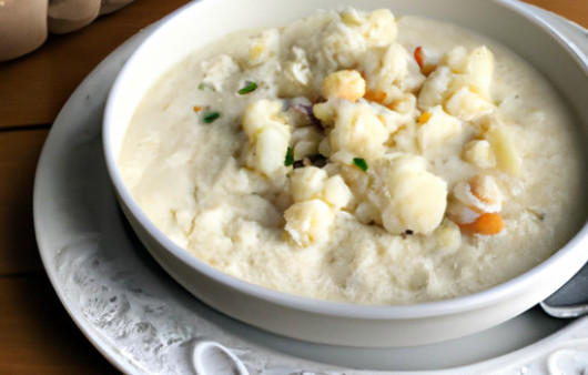 Savor the Delicious Cauliflower Clam Chowder: A Lighter Twist