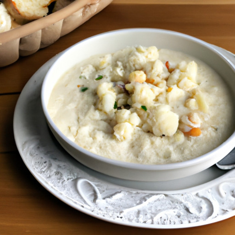 Savor the Delicious Cauliflower Clam Chowder: A Lighter Twist