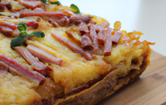 Savory Ham & Cheese Slab Pie Delight