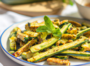 Crispy Baked Zucchini Fries: A Vegan Delight