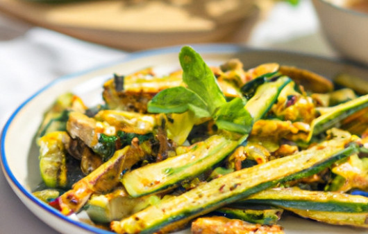 Crispy Baked Zucchini Fries: A Vegan Delight