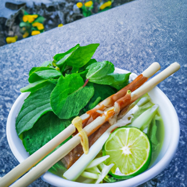 Zesty Green Infusion: A Refreshing Sip