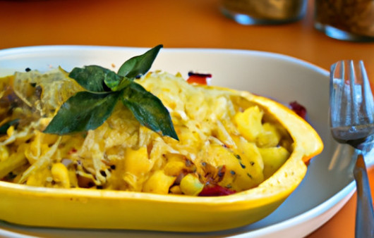 Savor the Flavors of the Mediterranean with this Amazing Spaghetti Squash Recipe