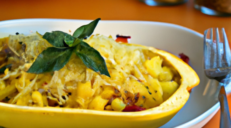 Savor the Flavors of the Mediterranean with this Amazing Spaghetti Squash Recipe