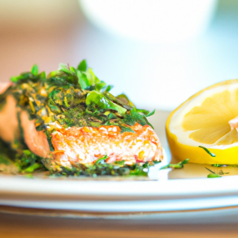 Savory Herb-Infused Broiled Salmon Recipe