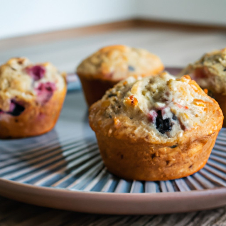 Delightful Blueberry Muffins That Will Melt in Your Mouth