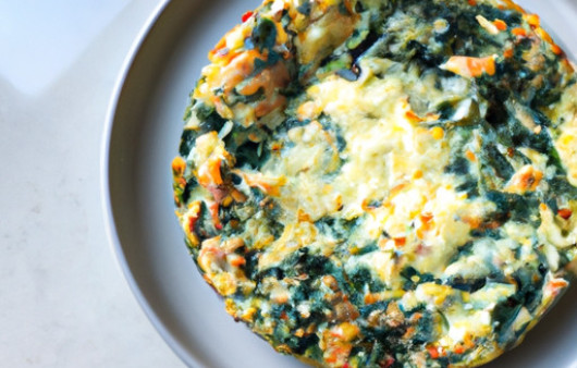 Savory Cheesy Spinach Ramen Frittata Recipe to Delight Taste Buds