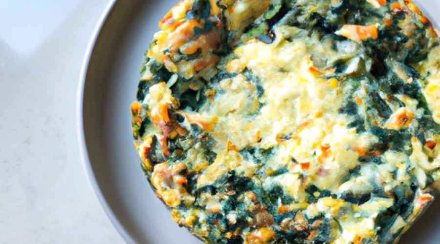 Savory Cheesy Spinach Ramen Frittata Recipe to Delight Taste Buds