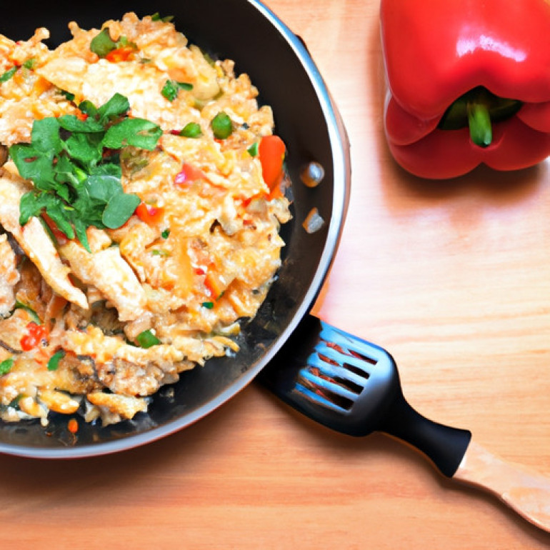 Savor the Ultimate Chicken Fajita Rice Skillet Recipe