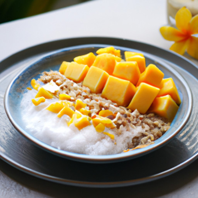 Coconut Mango Oat Pudding: A Tropical Twist to a Classic Recipe