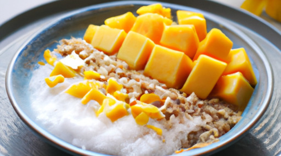 Coconut Mango Oat Pudding: A Tropical Twist to a Classic Recipe