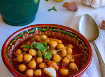 Savory Chickpea Tagine: A Flavorful Twist!