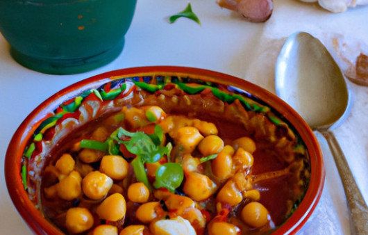 Savory Chickpea Tagine: A Flavorful Twist!