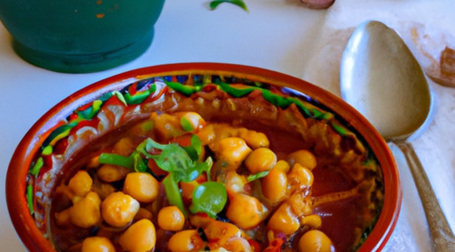 Savory Chickpea Tagine: A Flavorful Twist!