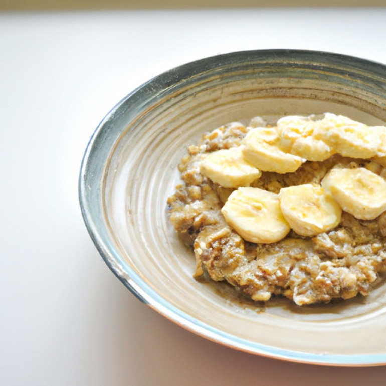 Sun-Kissed Banana Oatmeal Delight