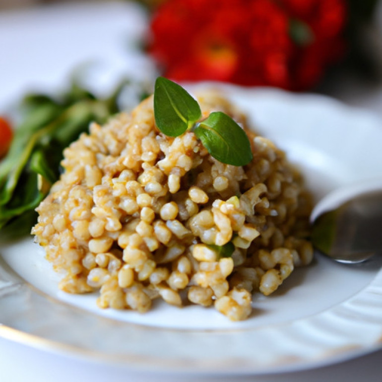 Fresh Minted Barley Pilaf: A Flavorful Twist