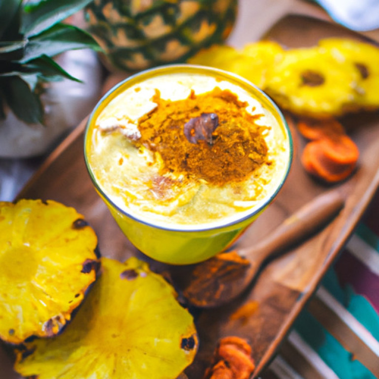 Ultimate Tropical Turmeric Smoothie Recipe