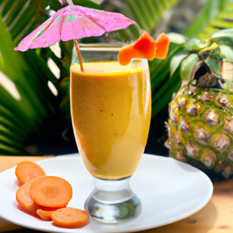 Ultimate Pineapple Carrot Smoothie Recipe: A Refreshing Blend of Island Sweetness and Veggie Goodness