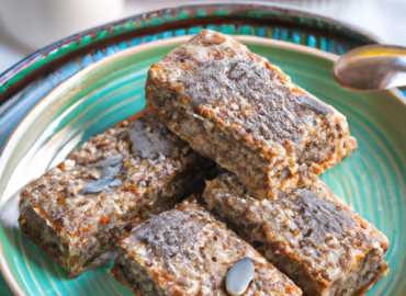 Crunchy Almond Chia Bars: A Nutty Morning Delight
