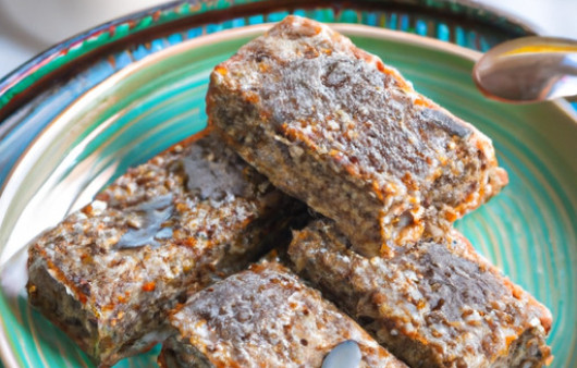 Crunchy Almond Chia Bars: A Nutty Morning Delight