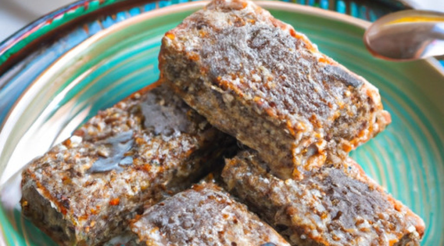 Crunchy Almond Chia Bars: A Nutty Morning Delight