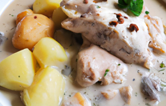 Ultimate Creamy White Wine Chicken - A Classic French Delight