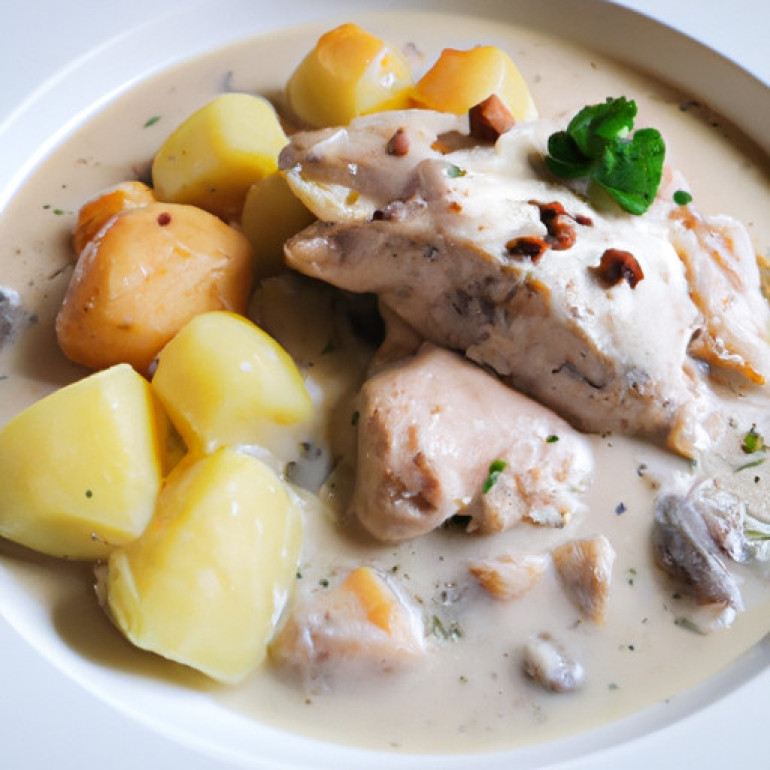 Ultimate Creamy White Wine Chicken - A Classic French Delight