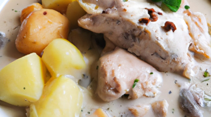Ultimate Creamy White Wine Chicken - A Classic French Delight
