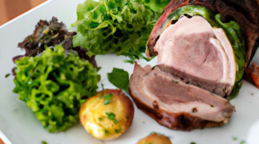 Savory Herb-Infused Pork Loin: A Deliciously Light Twist