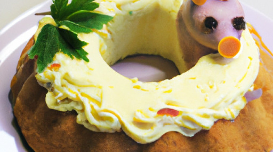 Fluffy Easter Bunny Cake Recipe