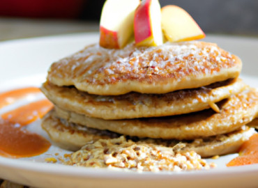 Apple Maple Oat Pancakes: A Scrumptious Breakfast Delight