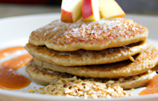 Apple Maple Oat Pancakes: A Scrumptious Breakfast Delight
