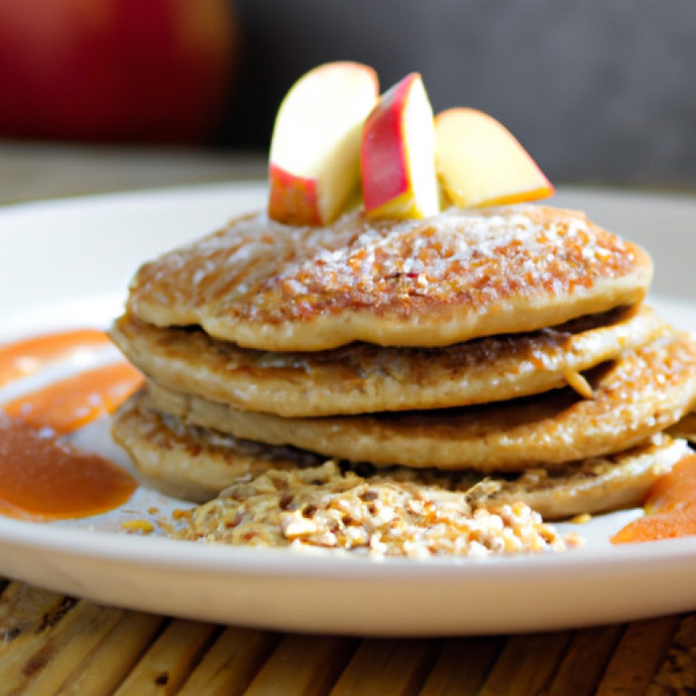 Apple Maple Oat Pancakes: A Scrumptious Breakfast Delight