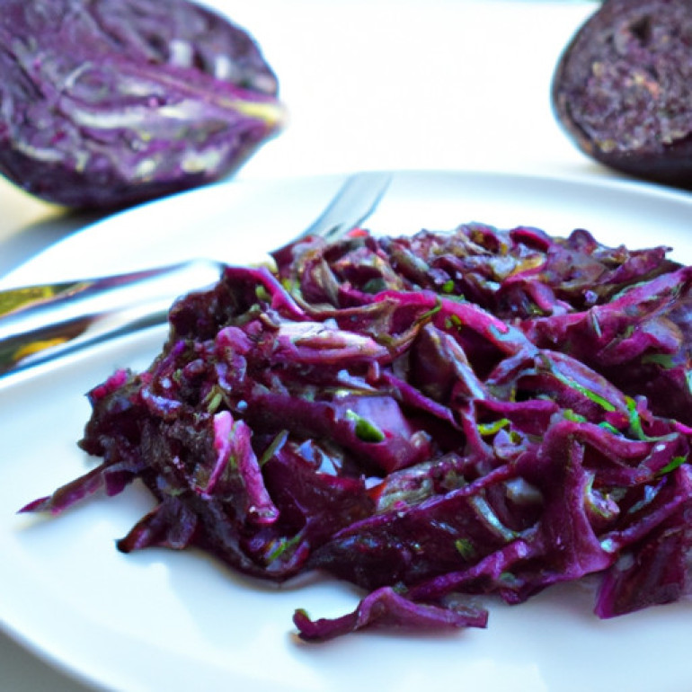 Savory Caraway-Spiced Red Cabbage Delight