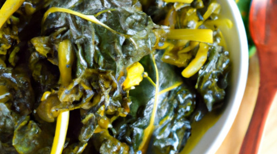 Flavorful Vegetarian Collard Greens Straight From the Pot