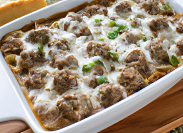 Savory Meatball Sub Casserole: A Creamy and Irresistible Twist