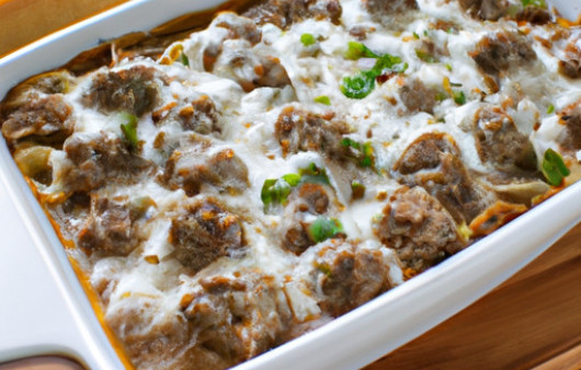 Savory Meatball Sub Casserole: A Creamy and Irresistible Twist