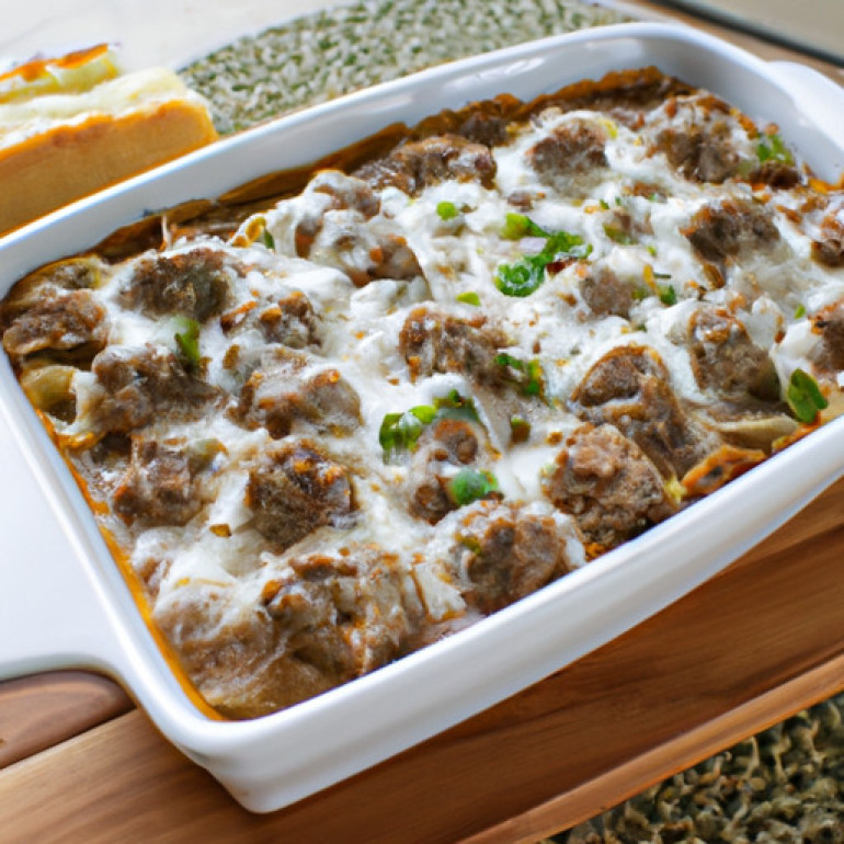 Savory Meatball Sub Casserole: A Creamy and Irresistible Twist