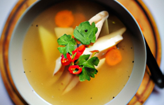 Spicy Chicken Soup with a Kick!