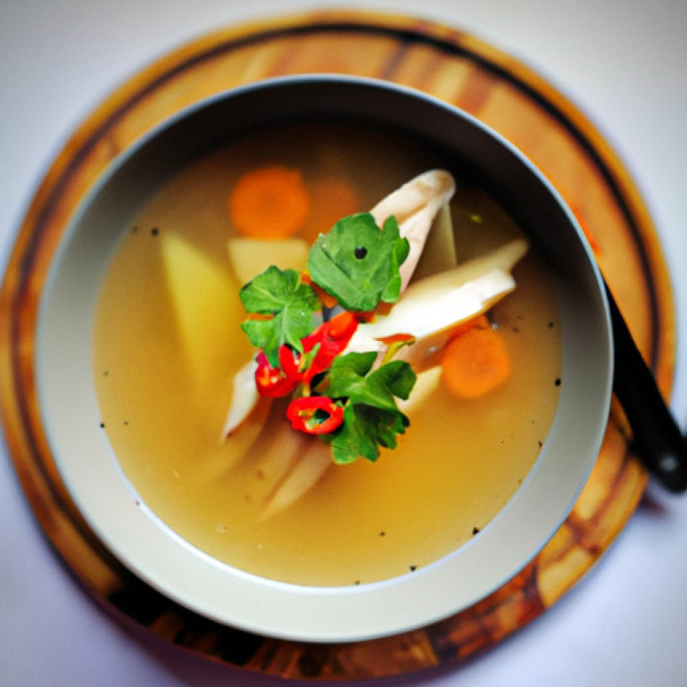 Spicy Chicken Soup with a Kick!