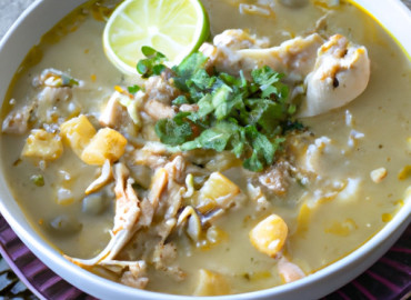 Hearty White Chicken Pozole: A Flavorful Slow Cooker Recipe