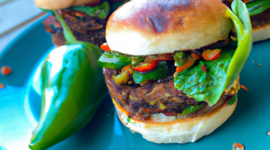 Sizzling Jalapeno Lentil Patties: A Spicy Twist on Veggie Burgers