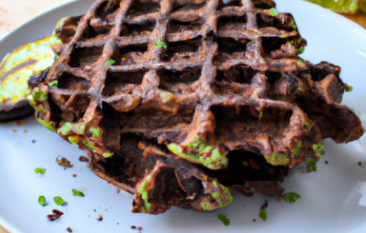 Decadent Chocolate Zucchini Waffles: A Gluten-Free Delight