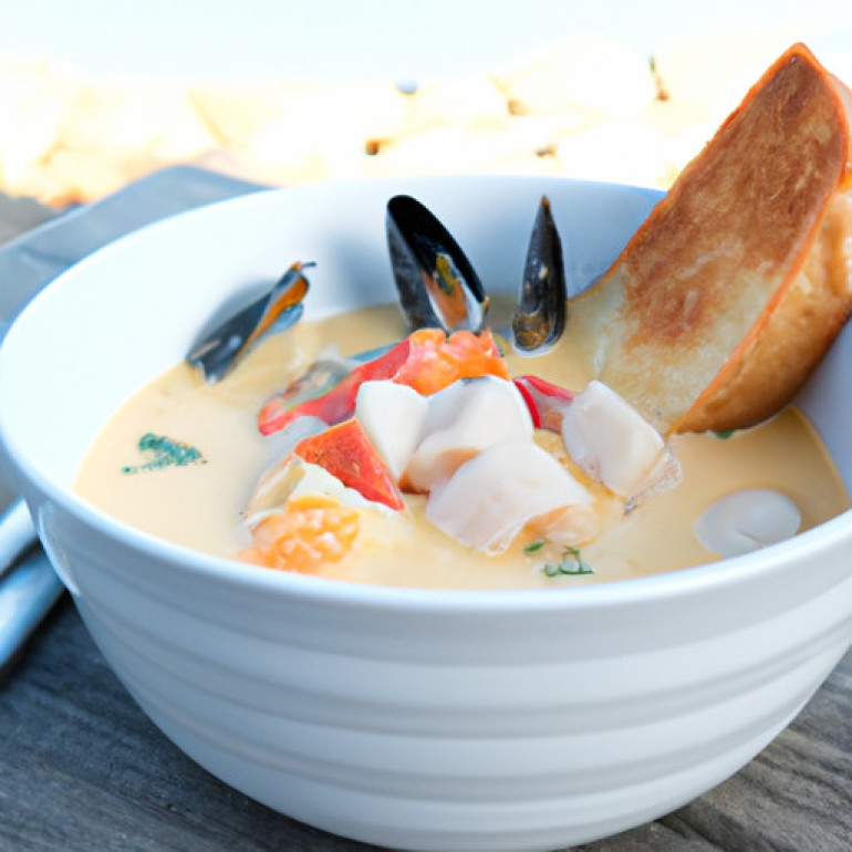 Delectable Seafood Chowder by Danielle